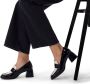 Manfield Dames Zwarte lakleren pumps - Thumbnail 2