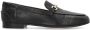 Manfield Dames Zwarte leren loafers - Thumbnail 2