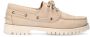 Manfield Heren Beige nubuck veterschoenen - Thumbnail 2