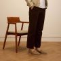 Manfield Heren Beige suède loafers - Thumbnail 2