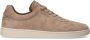 Manfield Heren Beige suede sneakers - Thumbnail 6