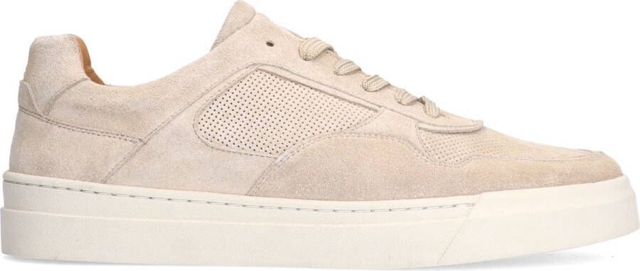 Manfield Heren Beige suède sneakers