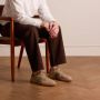 Manfield Heren Beige suède sneakers - Thumbnail 2