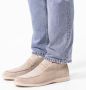Manfield Heren Beige suède veterboots - Thumbnail 2