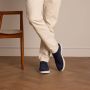 Manfield suède loafers donkerblauw - Thumbnail 3