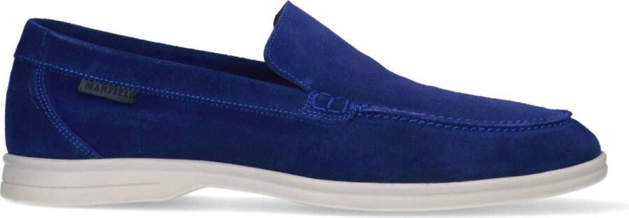 Handgemaakte blauwe kleur echt leer "Goed jaar welted" Slip On Stijlvolle Tussled Pumps Schoenen Schoenen Herenschoenen Loafers & Instappers 