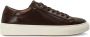 Manfield Heren Bruine leren sneakers - Thumbnail 1