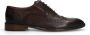Manfield Heren Bruine leren verterschoenen - Thumbnail 2