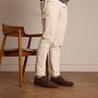 Manfield Heren Bruine suède gespschoenen - Thumbnail 2