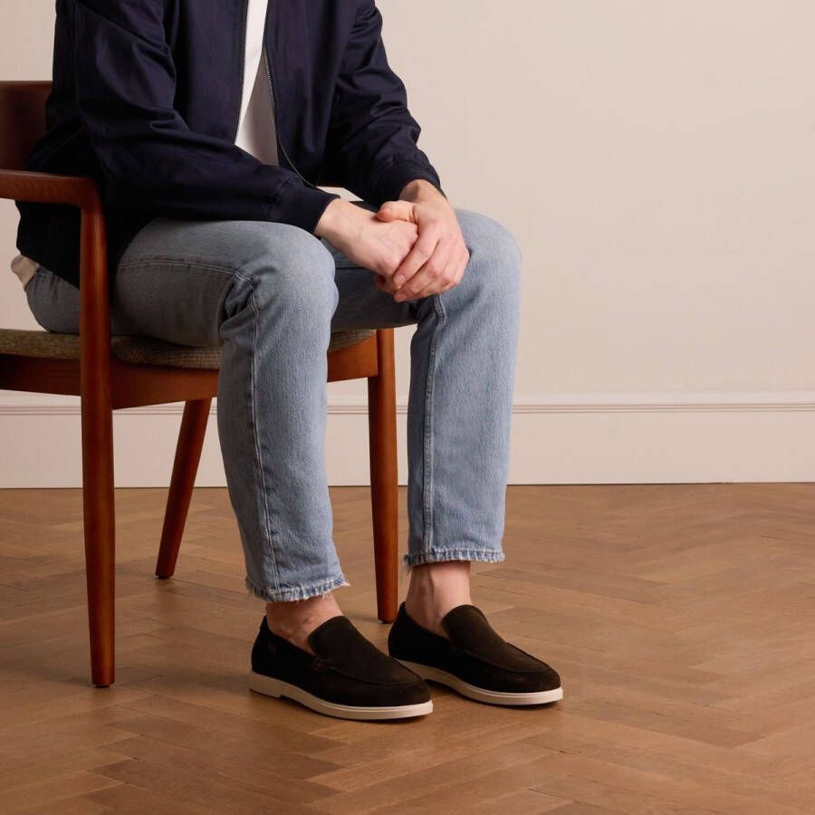 Manfield Heren Bruine suède loafers - Foto 2