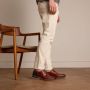 Manfield Heren Cognac leren veterschoenen - Thumbnail 2