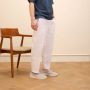 Manfield Heren Grijze knit fabric loafers - Thumbnail 2
