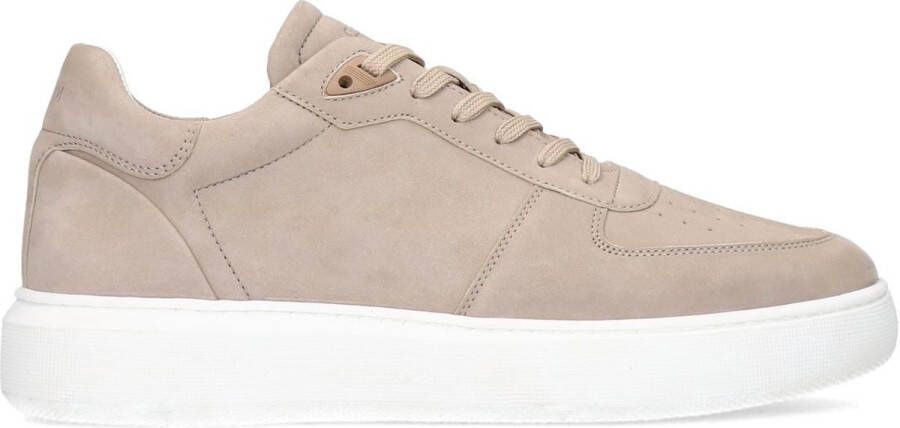 Manfield Heren Grijze nubuck sneakers - Foto 2