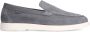Manfield Heren Grijze suède loafers - Thumbnail 2