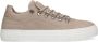 Manfield Heren Licht grijze nubuck sneakers - Thumbnail 2