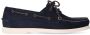 Manfield suède bootschoenen donkerblauw - Thumbnail 2