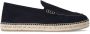 Manfield suède espadrilles donkerblauw - Thumbnail 2