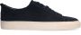 Manfield suède sneakers donkerblauw - Thumbnail 6