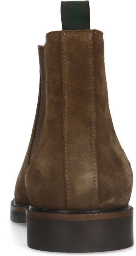 Manfield Heren Taupe suède chelsea boots - Foto 2