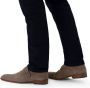 Manfield Heren Taupe suède gespschoenen - Thumbnail 2