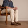 Manfield Heren Taupe suéde loafers - Thumbnail 2