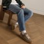 Manfield Heren Taupe suède sneakers - Thumbnail 2