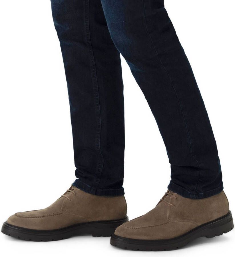 Manfield Heren Taupe suède veterboots