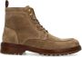 Manfield Heren Taupe suède veterboots - Thumbnail 1