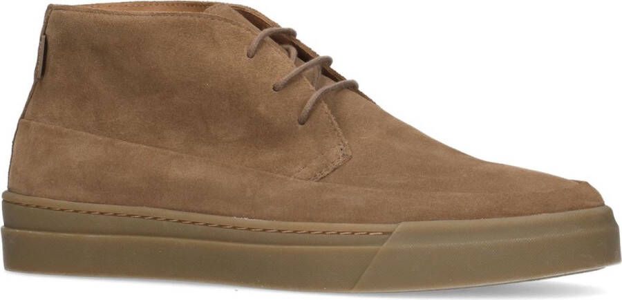 Manfield Heren Taupe suède veterschoenen - Foto 2