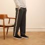 Manfield Heren Zwarte nubuck sneakers - Thumbnail 2
