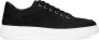 Manfield Heren Zwarte nubuck sneakers - Thumbnail 2