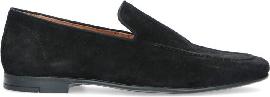 Manfield Heren Zwarte suède loafers - Foto 6