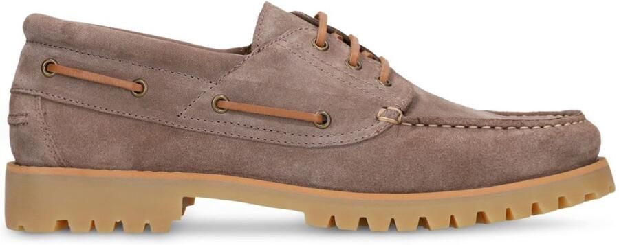 Manfield Heren Beige suède bootschoenen - Foto 3
