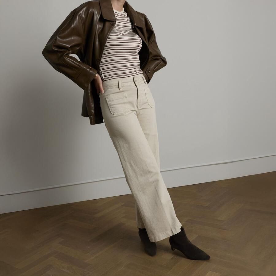 Manfield Dames Donkerbruine suède enkellaarsjes met hak