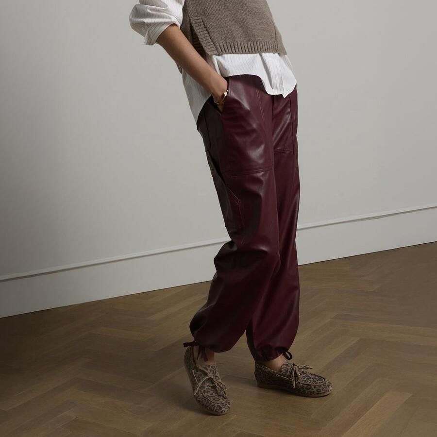 Manfield Dames Suède leopard bootschoenen