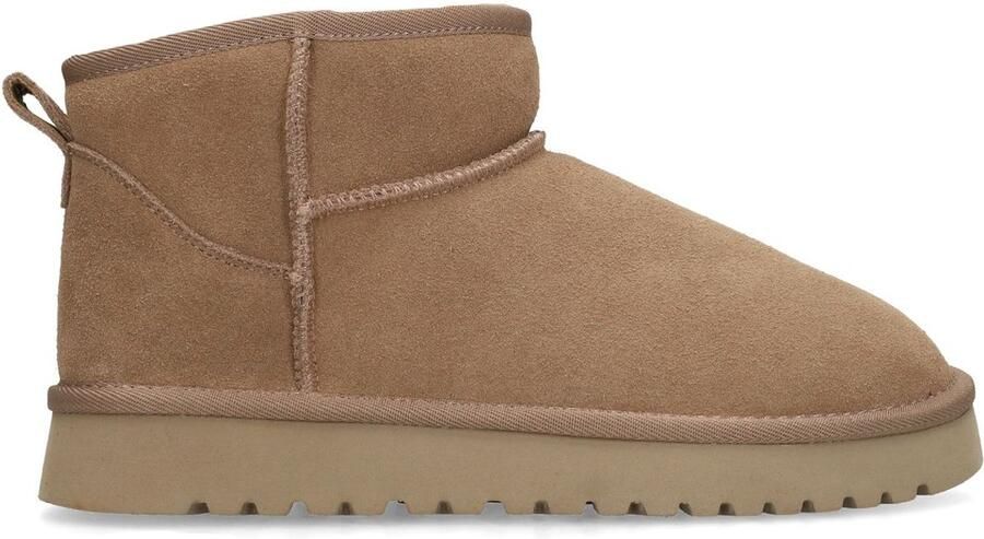 Manfield Dames Taupe suède snowboots
