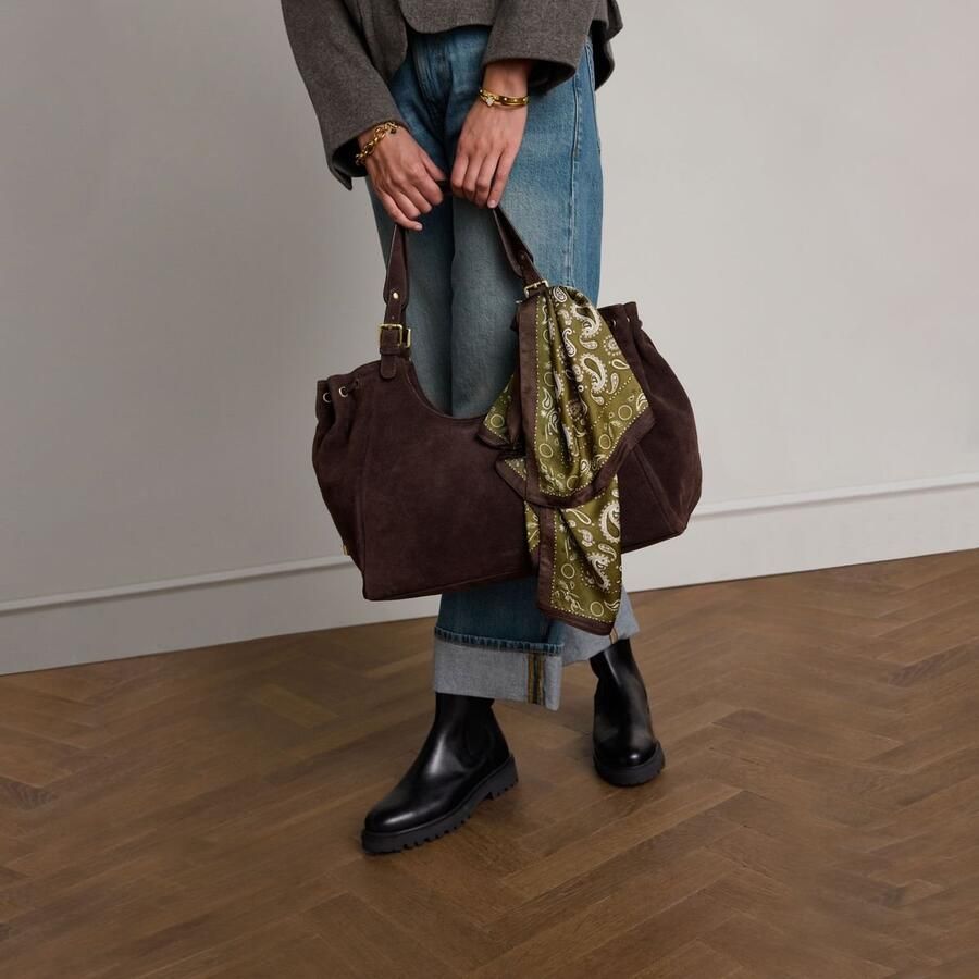 Manfield Dames Zwarte leren chelsea boots - Foto 4