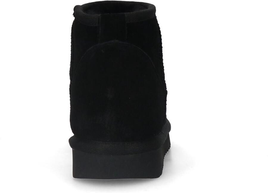 Manfield Dames Zwarte suède boots - Foto 2