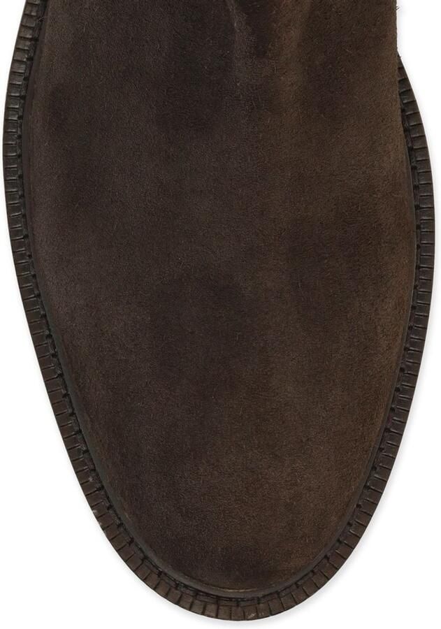 Manfield Heren Antraciet suède chelsea boots - Foto 1