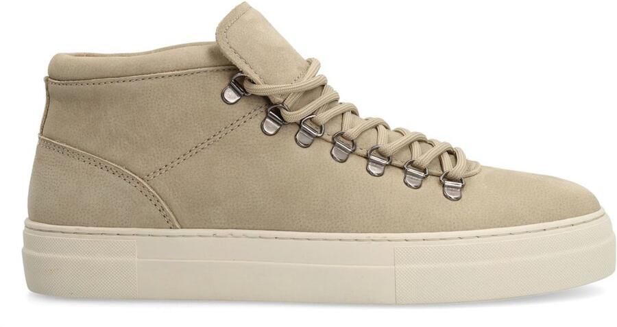 Manfield Heren Beige nubuck sneakers