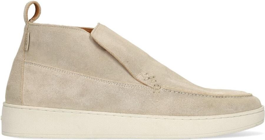 Manfield Heren Beige suède boots