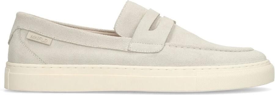 Manfield Heren Beige suède loafers