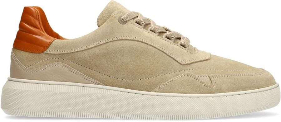 Manfield Heren Beige suède sneakers - Foto 2