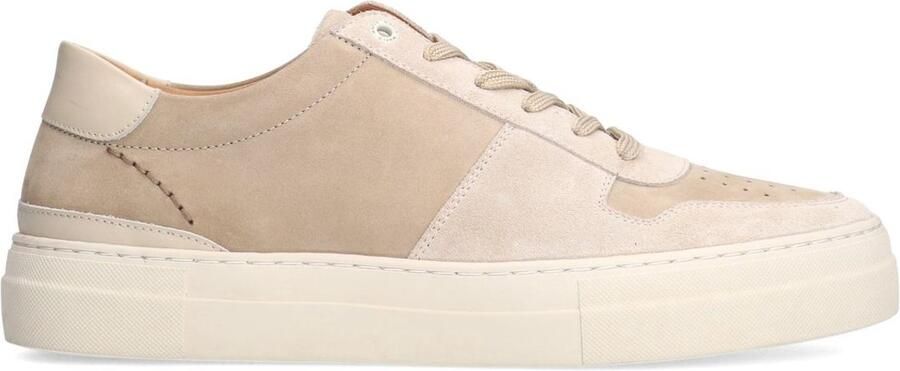 Manfield Heren Beige suède sneakers