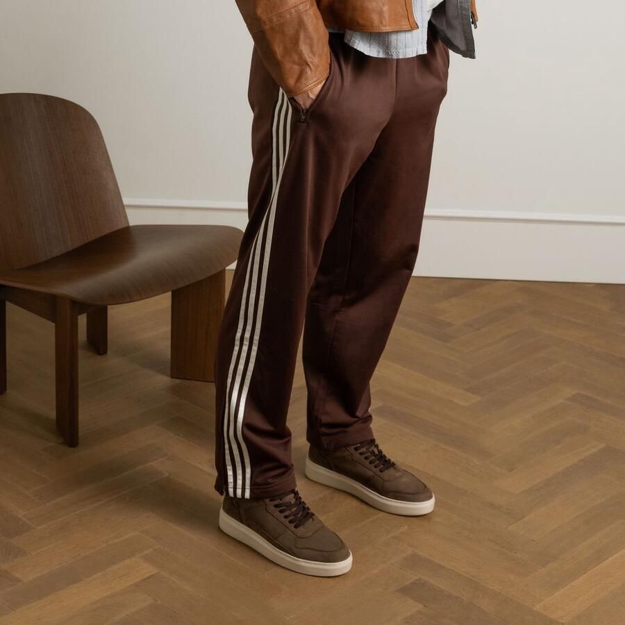 Manfield Heren Cognac nubuck sneakers - Foto 2