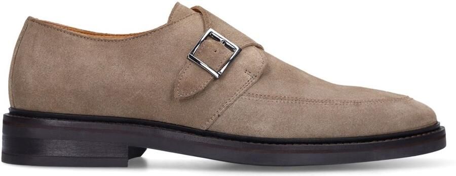 Manfield Heren Taupe suède boots