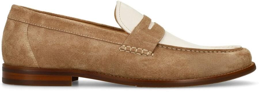 Manfield Heren Taupe suède loafers - Foto 4
