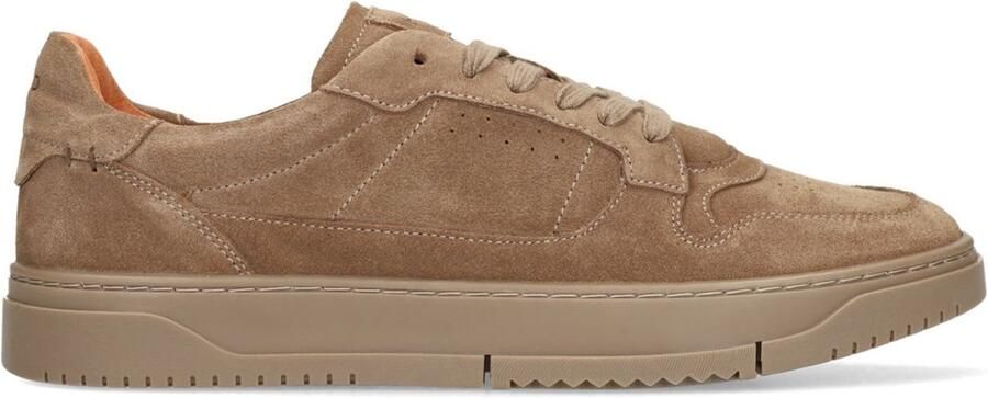 Manfield Heren Taupe suède sneakers