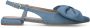 MANFIELD X INTERIEUR VAN MIES Dames Interieurvanmies Denim slingbacks met strik - Thumbnail 2