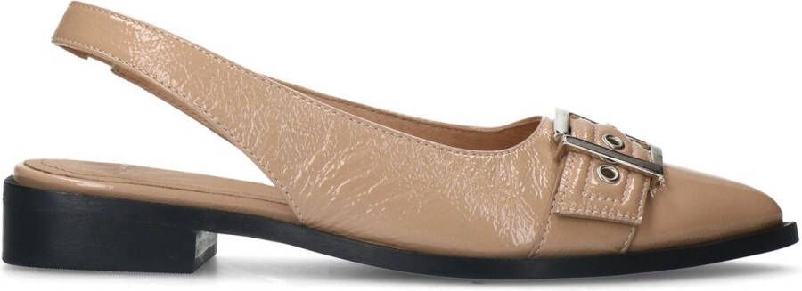 MANFIELD X INTERIEUR VAN MIES Dames Interieurvanmies Roze lakleren slingbacks